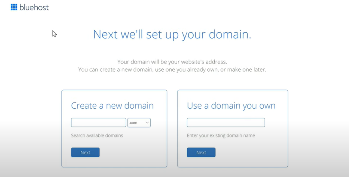 Domain Bluehost